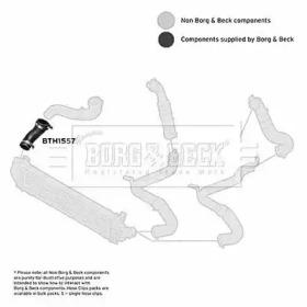 BORG & BECK bth1557 -  Трубка нагнетаемого воздуха